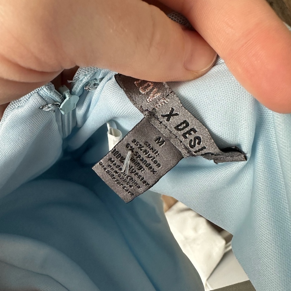 Love X Design light blue dress only worn once and dry cleaned